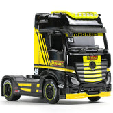 The Art of Collecting: How the 164 Mercedes-Benz Semi Truck Gold Edition Complements Your Diecast Airplane Models and Military Vehicles Collection