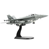 1/72 F/A-18F Ultimate Hornet Diecast Metal Model - Military Fighter Jet with Display Stand