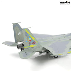 1/100 F-15A Eagle Diecast Metal Model (S/N: 76-0020) - Military Fighter Jet with Display Stand
