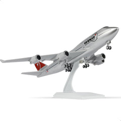 1/240 Northwest Airlines (NWA) Boeing 747 Model Plane - 30cm Resin Aircraft Kit with Display Stand - Classic Aviation Collectible