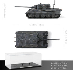1/72 Die-cast Finished WWII German Jagdtiger Tank Destroyer Scale Model