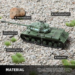 1/72 Die-cast Finished WWII Soviet IS-2 Heavy Tank Scale Model