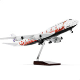 1/160 Large Scale Thai Boeing 747 Airplane Model with Stand Resin Airplane Model