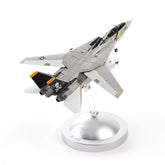 1:100 Diecast Metal F-14A Jolly Rogers Fighter Model - US Navy Tomcat Aircraft