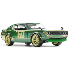 1:24 Die-cast 1973 Nissan Skyline 2000GT-R (KPGC110) Scale Model Building Kit, MAISTO