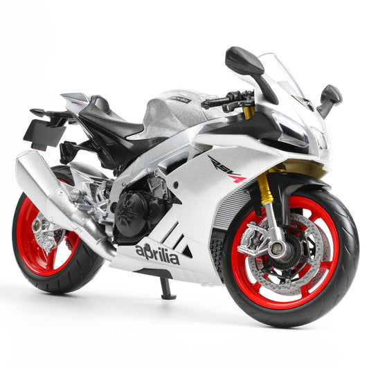 DieCast Motorcycle Model for Aprilia RSV4 RR1000, Realistic Motorcycle Metal Model, 1:12 Scale Kids Moto Toy or Collection,MAKEDA Pre-Built Toys Gift