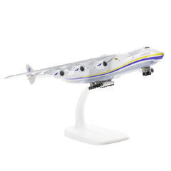 1/400 Antonov AN-225 Mriya Diecast Model | Finished Ukrainian Livery Heavy Cargo Plane with Stand
