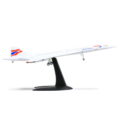 1:200 Aerospatiale/BAC Concorde Diecast Model British Airways | Finished Supersonic Jet Static Display with Stand