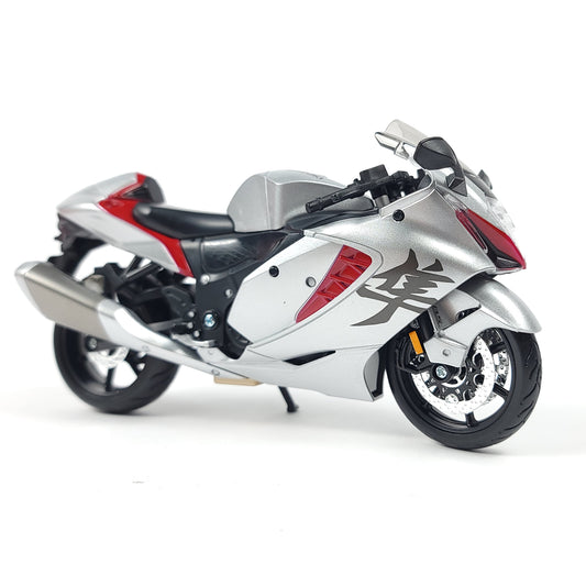 1:12 Scale DieCast Motorcycle Model for SUZUKI HAYABUSA GSX1300R, Realistic Motorcycle Metal Model, Kids Moto Toy or Collection,Maisto Pre-Built Toys Gift