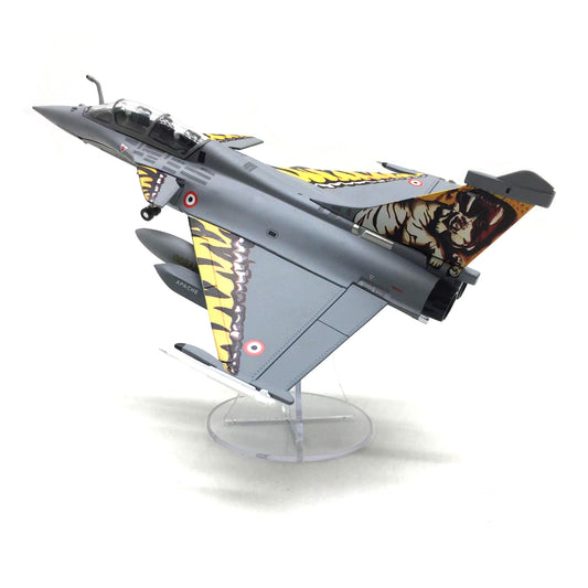 NUOTIE 1/72 French Dassault Rafale B NATO Tiger Diecast Metal Fighter Jet Model Kits Pre-Build Replica Military for Display Collection or Gift（Tiger Meet）