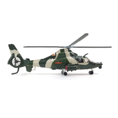 1/100 Scale SA365N/N1 Dolphin Diecast Metal Model - Z9 Armed Helicopter Gunship