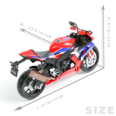1:12 Die-cast Honda CBR1000RR-R Fireblade Motorcycle Scale Model, MAKEDA