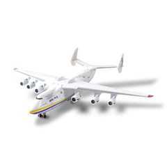 1/400 Antonov AN-225 Mriya Diecast Model | Finished Ukrainian Livery Heavy Cargo Plane with Stand