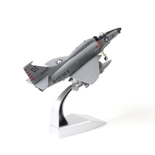 NUOTIE 1/72 A-4 Skyhawk Attack Pre-Build Diecast Metal Aircraft Model Kits U.S. Marine Corps Replica Military for Display Collection or Gift