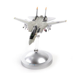 1:100 Diecast Metal F-14A Jolly Rogers Fighter Model - US Navy Tomcat Aircraft