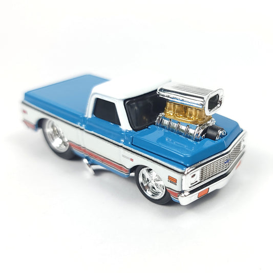Musale Machines 1:64 Scale Mini Car Diecast Model 1972 Chevrolet C10 Pickup Metal Vehicle Model Car Toy Collection Gift