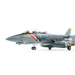 1:72 Diecast Metal F-14A Bounty Hunters Fighter Model - US Navy Tomcat Aircraft