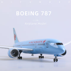 1/130 Boeing 787-8 Air Canada Diecast Airplane Model | Finished Dreamliner Static Display with Stand