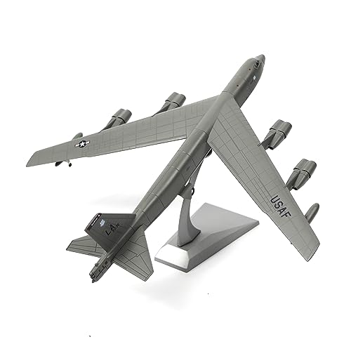 NUOTIE 1/200 Scale B-52(Stratofortress) Long-Range Subsonic Jet-Powered Strategic Bomber Diecast Military Aircraft Model Display Model Aircraft for Display Collection or Gift