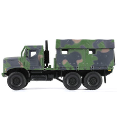 1:64 Diecast USMC MTVR MK23 Medium Tactical Vehicle Military Truck Scale Model,7-Ton Cargo Truck Replica