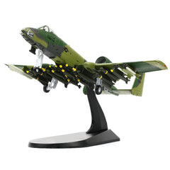 1/100 Scale A-10 Thunderbolt II Diecast Metal Model - Warthog Attack Aircraft with Stand