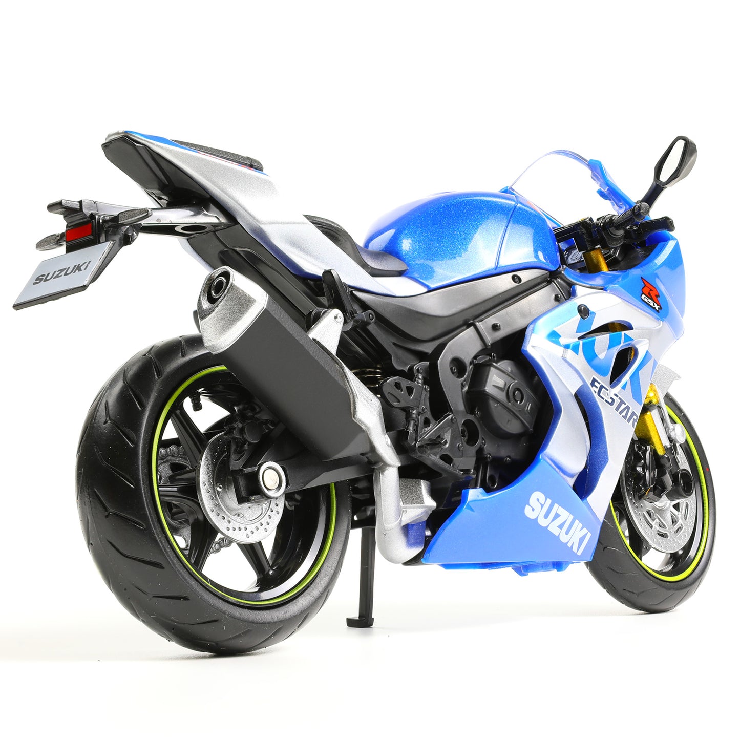 1:12 Scale DieCast Motorcycle Model for SUZUKI GSX R1000R, Realistic Motorcycle Metal Model, Kids Moto Toy or Collection,MAKEDA Pre-Built Toys Gift