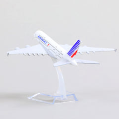 1:400 Airbus A380 Air France Diecast Model | Finished Superjumbo Airliner Static Display with Stand
