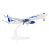1/300 JetBlue Boeing 737 Diecast Airliner Model | Finished Metal Aviation Display with Stand