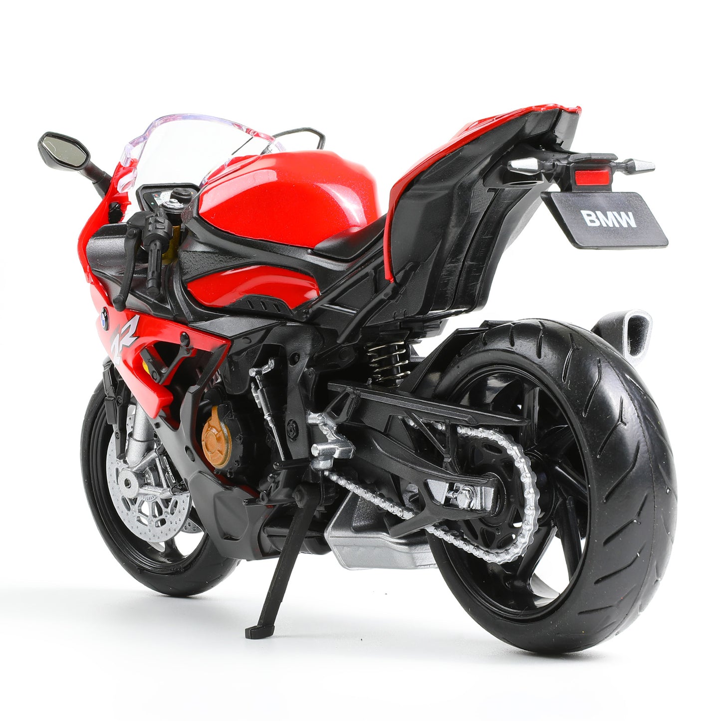 DieCast Motorcycle Model for BMW S1000RR, Realistic Motorcycle Metal Model, 1:12 Scale Kids Moto Toy or Collection,MAKEDA Pre-Built Toys Gift