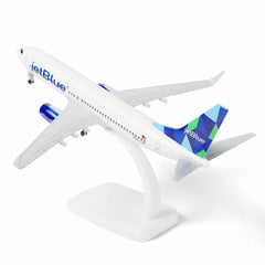 1/300 JetBlue Boeing 737 Diecast Airliner Model | Finished Metal Aviation Display with Stand