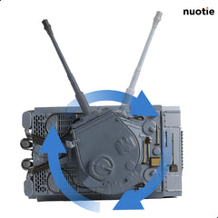 1/72 Die-cast WWII German Tiger I Military Heavy Tank Scale Model