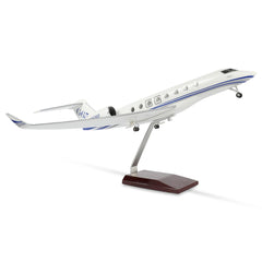 1/67 Gulfstream G650 Private Business Jet Resin Model with Stand (Large Scale)