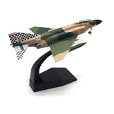 1/100 Scale F-4C Phantom II Diecast Metal Model - USAF Fighter Jet with Stand by NUOTIE
