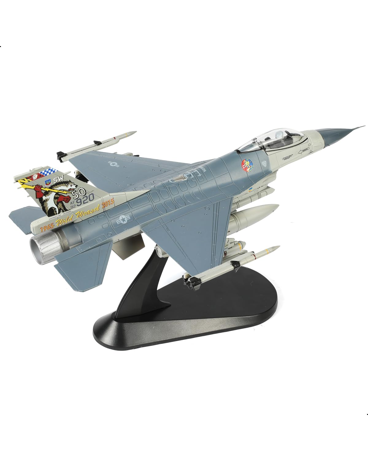NUOTIE F-16 Fighting Falcon Wild Weasel Diecast Model Airplane