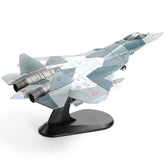 1/100 Sukhoi SU-57 Diecast Metal Model - Russian Stealth Fighter "Splinter Camo"