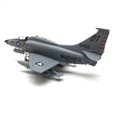 1/72 Scale A-4 Skyhawk Diecast Metal Model - US Marine Corps Attack Jet with Stand by NUOTIE
