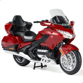 1:12 Die-cast Finished Honda Goldwing Motorcycle Scale Model, Red, Welly