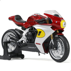 1/12 Die-cast MV Agusta Superveloce AGO Motorcycle Scale Model, Red, Risopen
