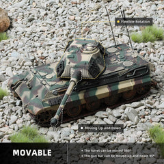 1/72 Die-cast Finished WWII German Tiger I Heavy Tank Model, Hultgen 1945