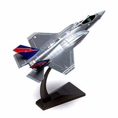 1/72 F-35A Lightning II Diecast Metal Model - USAF EDW AFB AF-01 Stealth Fighter Jet with Stand by NUOTIE
