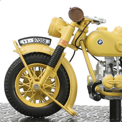1/24 Die-cast Finished WWII German Military Motorcycle R75 with Panzerfaust 30, BMW
