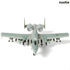 1/100 A-10 Thunderbolt II Diecast Metal Model - "Tiger Shark" Warthog Attack Aircraft