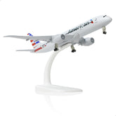 1/300 American Airlines Boeing 787 Diecast Model | AA Metal Airliner Replica with Stand