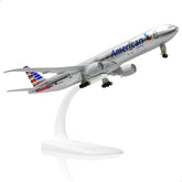 1/300 American Airlines Boeing 777 Diecast Model | AA Metal Airliner Replica with Stand