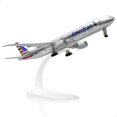 1/300 American Airlines Boeing 777 Diecast Model | AA Metal Airliner Replica with Stand