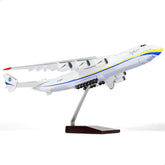 1:200 Antonov AN-225 Mriya Die-cast Model | Finished Ukraine Livery Heavy Cargo Plane Display with Stand