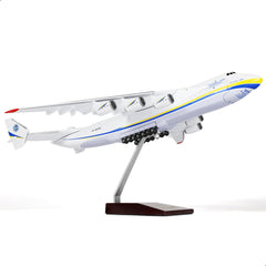 1:200 Antonov AN-225 Mriya Die-cast Model | Finished Ukraine Livery Heavy Cargo Plane Display with Stand