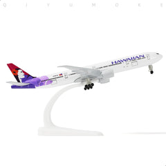 1/300 Hawaiian Airlines Boeing 777 Diecast Airplane Model, Aviation Collectible Gift