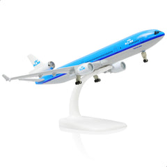 1/300 KLM MD-11 Passenger Airliner Model, Diecast Metal Collector's Display by QIYUMOKE