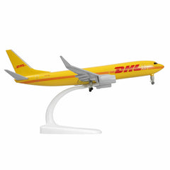 1/300 Boeing 737 Diecast Airliner Model | Generic Livery Metal Display Plane with Stand